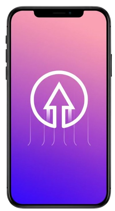 Приложение Speedtop VPN на экране телефона